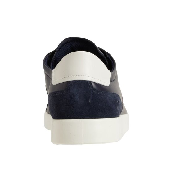 Ecco Men's Street Lite Lace Low Sneaker Leather Shoe Fluidform Footbed Night Sky - Picture 5 of 7